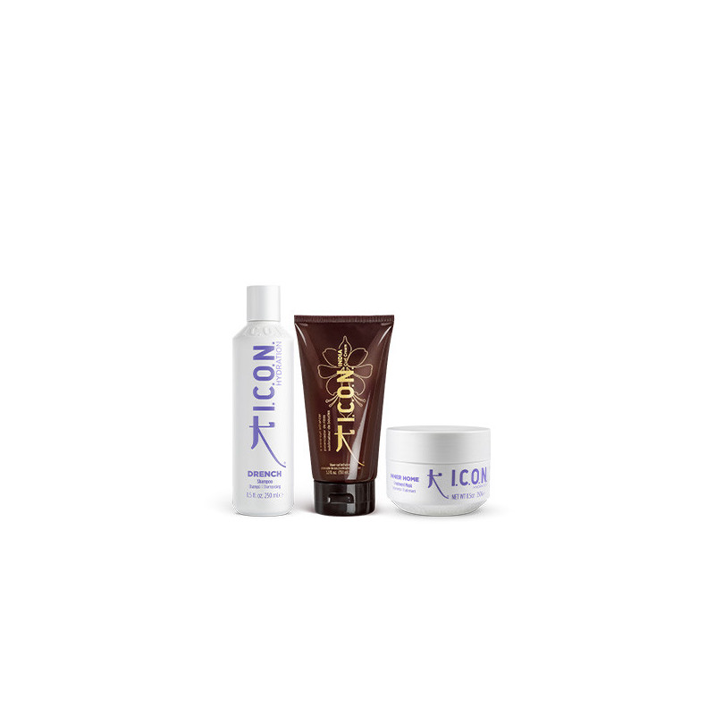 Pack ICON Protector para cabello Rizado. Hidrata y Protege.