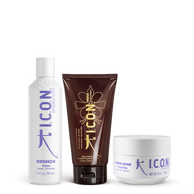 Pack ICON Protector para cabello Rizado. Hidrata y Protege.