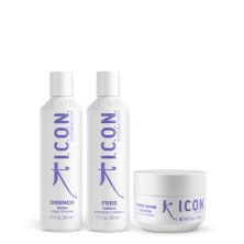 Pack ICON completo línea hidratación para cabellos secos