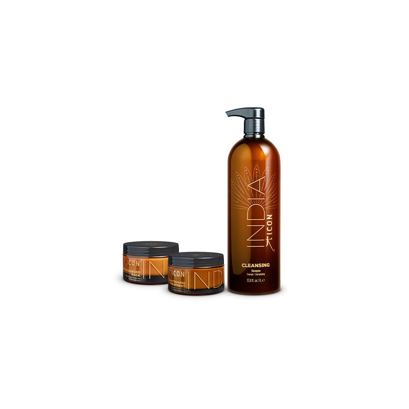 Pack ICON India limpiador y nutritivo | Cabello de lujo