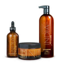 PACK India Limpiador 1L + Mascarilla + Aceite + Bolso GRATIS