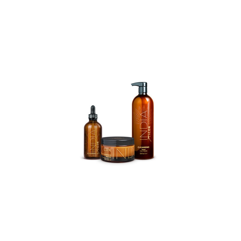PACK India Limpiador 1L + Mascarilla + Aceite + Bolso GRATIS
