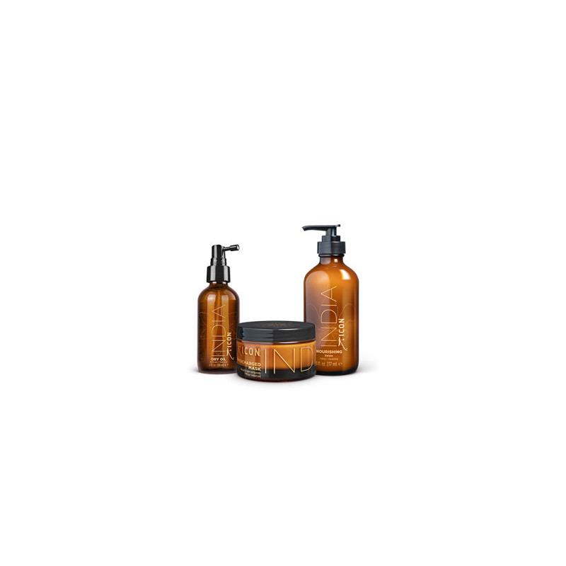 ¡Nuevo Pack ICON INDIA! Champú + Mascarilla + Aceite OIL