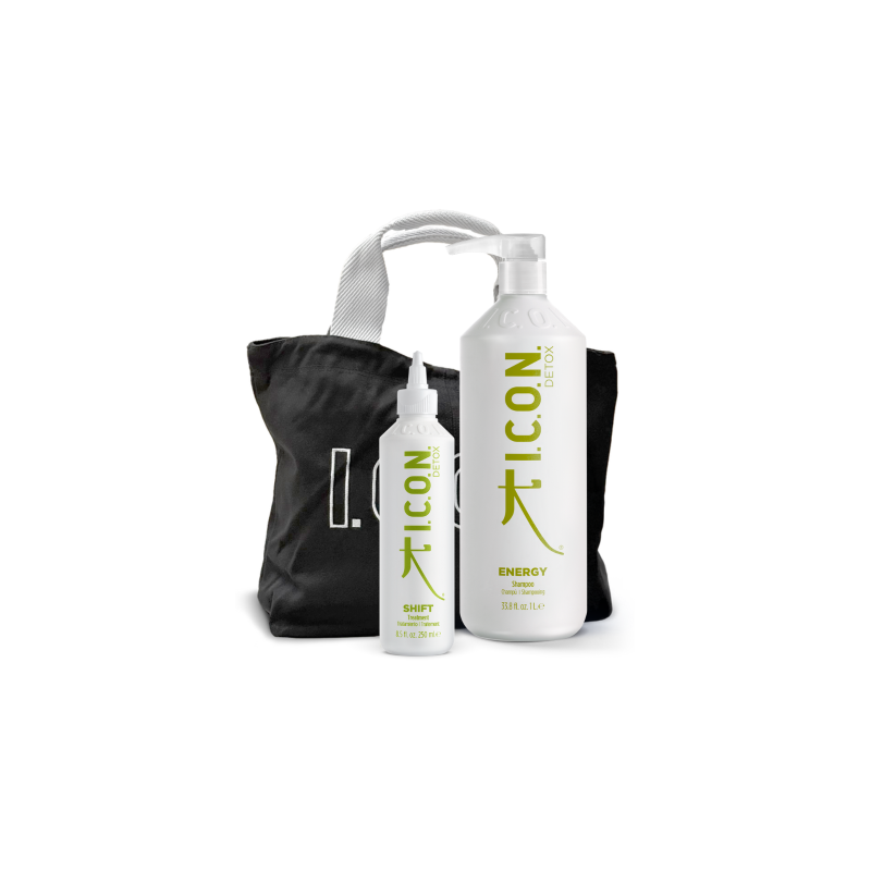 Pack Detox Cabellos Grasos. ICON Energy + Shift
