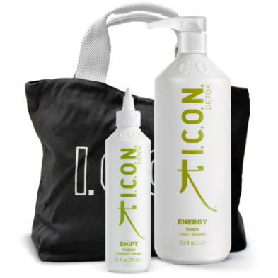 Pack Detox Cabellos Grasos. ICON Energy + Shift