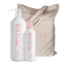 Pack ICON Cure con champú de 1 litro y spray revitalizante