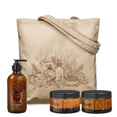 Pack ICON INDIA Limpiador y nutritivo | Pelo graso y sin hidratación