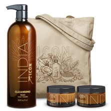 Pack ICON India limpiador y nutritivo | Cabello de lujo