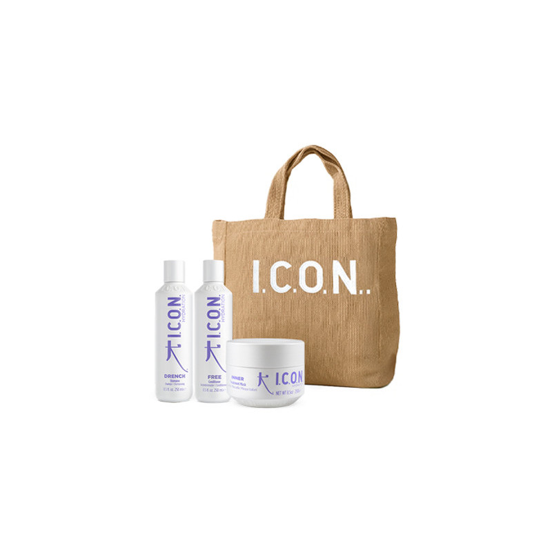 Pack ICON completo línea hidratación para cabellos secos