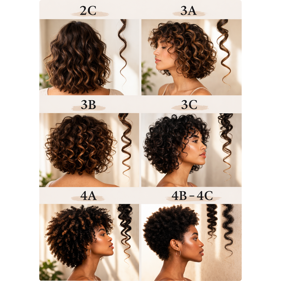 Diferencia de encogimiento según tipo de rizo corto