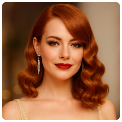 peinado tendencias ondas de agua