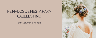 Peinados de fiesta para cabello fino y escaso ¡Dale volumen a tu look!