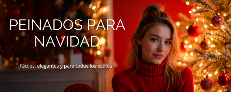 Peinados para Navidad: fáciles, elegantes y para todos los estilos